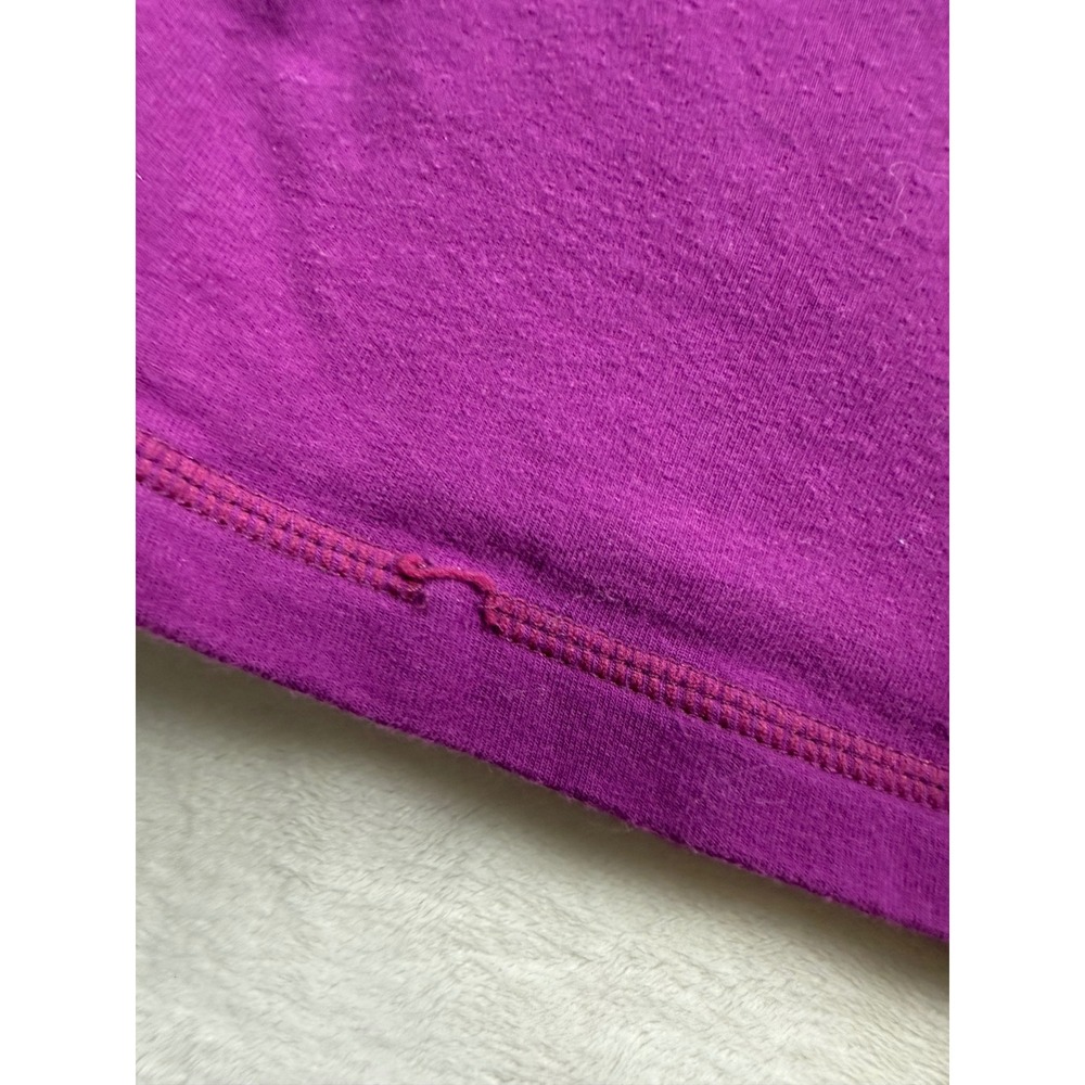 Lucy Womens Purple Surplice Racerback Activewear Tank Top Size Large 211599 - Picture 6 of 9